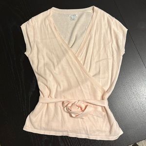 JCrew pink ballet sweater size S